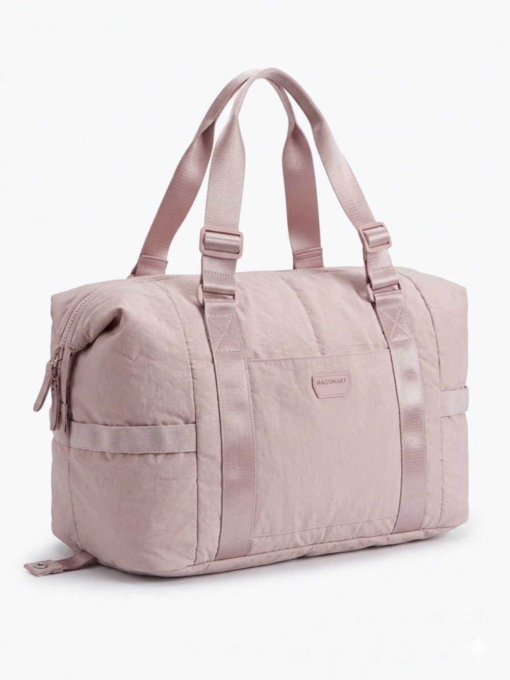 Bagsmart Women's Travel Duffel Bag in Blush Pink